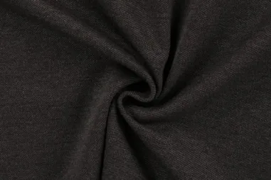 350gr/M² - Tricot stof - punta twill - gemêleerd - donkergrijs - 1100-671
