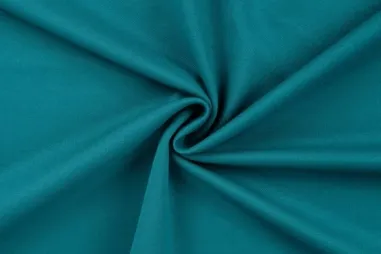 Diverse merken stoffen - Tricot stof - punta twill - petrol - 1100-944
