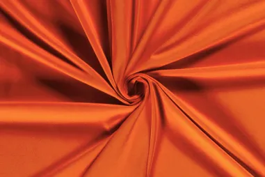 Orange Stoffe - Tricot stof - oranje - 5438-436