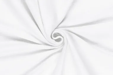 Molton Stoffen - Katoen stof - molton brushed - wit - 7069-050