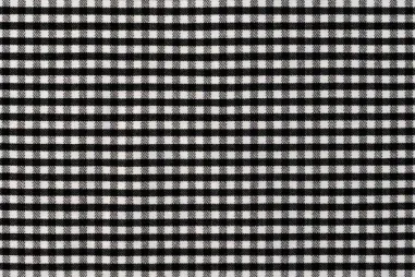 Uitverkoop - Stretch stof - bengaline - mini checks - zwart wit - 0792-998