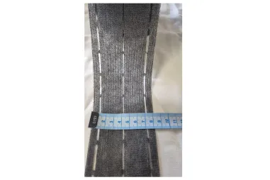Verschiedenes - Vlieseline tailleband plak-en-vouw-om - 10-30-30-10 - zwart
