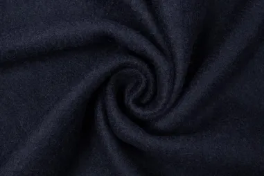 Woll - Wollen stof - wolmix - donkerblauw - 16207-600