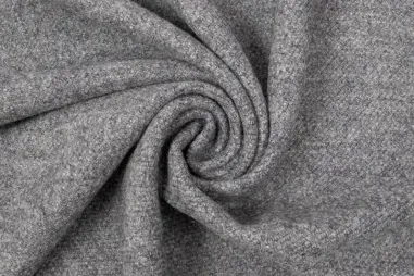 Wollen stoffen - Wollen stof - wolmix - lichtgrijs - 16207-960