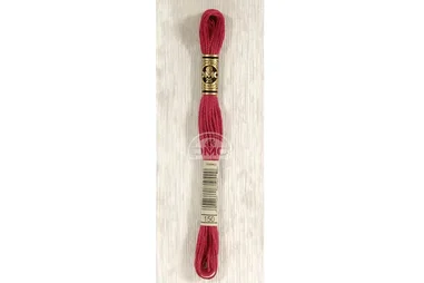 DMC garen - DMC Mouliné splijtzijde - rood - 0150