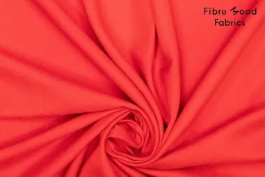 Fibre Mood, editie 34 - Viscose stof - mix - twill - zomerrrood - 34/792416-606