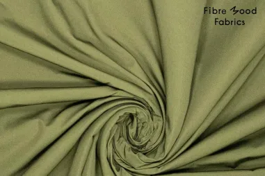 Gebreide stof - velvet lurex stripe - mosgroen - 0982-215 - Waterafstotende stof - trenchcoatstof - bosgroen - 34/794112-764
