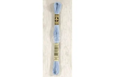 Splijtgaren - DMC Mouliné splijtzijde - blauw - 0157