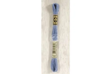 Splijtgaren - DMC Mouliné splijtzijde - blauw - 0160