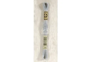 Borduurgaren - DMC Mouliné splijtzijde - grijs - 0168