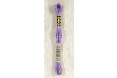 Neue Kurzwaren - DMC Mouliné splijtzijde - paars - 0209