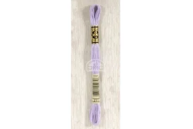 Neue Kurzwaren - DMC Mouliné splijtzijde - paars - 0211