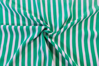 Overhemden - Viscose stof - crepe - strepen - grasgroen - 873001-11