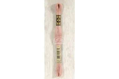 Neue Kurzwaren - DMC Mouliné splijtzijde - roze - 0224
