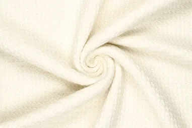 Wollen stoffen - Wollen stof - wolmix - channels eva - gebroken wit - 21908-020