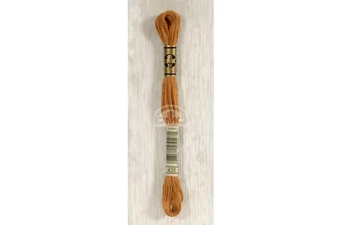 Nieuwe fournituren - DMC Mouliné splijtzijde - bruin - 0435