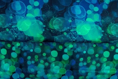 Fantasie - Tricot stof - digitaal fantasie - blauw multi - 26013-15