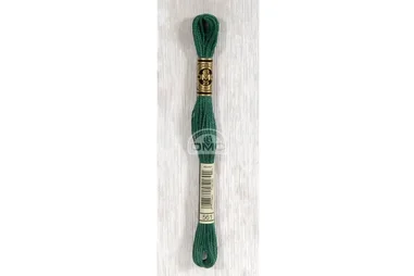 Nieuwe fournituren - DMC Mouliné splijtzijde - groen - 0561