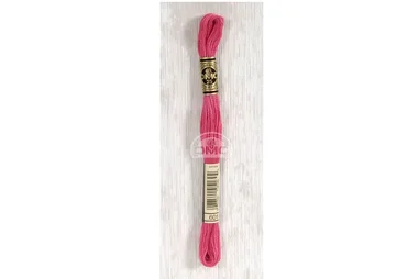 Nieuwe fournituren - DMC Mouliné splijtzijde - roze - 0601
