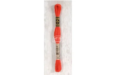 Nieuwe fournituren - DMC Mouliné splijtzijde - rood - 0606
