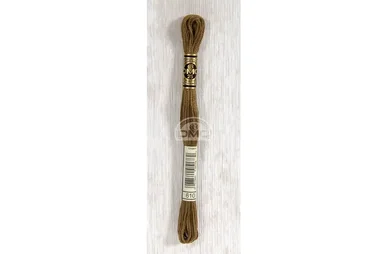 Nieuwe fournituren - DMC Mouliné splijtzijde - bruin - 0610