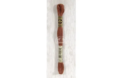 Nieuwe fournituren - DMC Mouliné splijtzijde - bruin - 0632