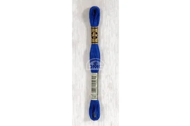 DMC garen - DMC Mouliné splijtzijde - blauw - 0796