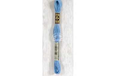 Nieuwe fournituren - DMC Mouliné splijtzijde - blauw - 0813