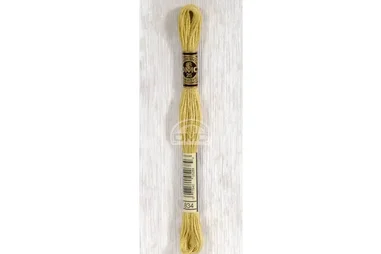 Nieuwe fournituren - DMC Mouliné splijtzijde - golden olijf - 0834