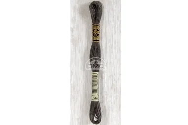 Nieuwe fournituren - DMC Mouliné splijtzijde - grijs - 0844 