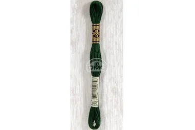 Nieuwe fournituren - DMC Mouliné splijtzijde - groen - 0890
