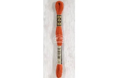 Nieuwe fournituren - DMC Mouliné splijtzijde - oranje - 0900