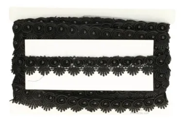 Nieuwe fournituren - Parelband - zwart - 96289-000