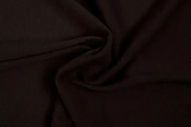 Donkerbruine stoffen - Gebreide stof - donkerbruin - 6121-155
