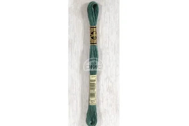 Nieuwe fournituren - DMC Mouliné splijtzijde - groen - 0501