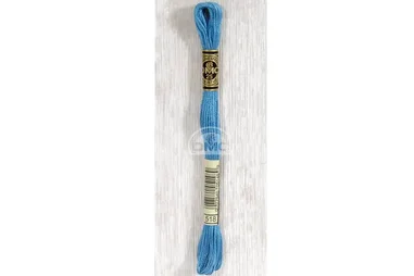 Nieuwe fournituren - DMC mouliné splijtzijde - blauw - 0518