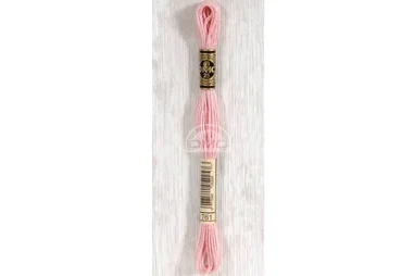 Nieuwe fournituren - DMC Mouliné splijtzijde - roze - 0761