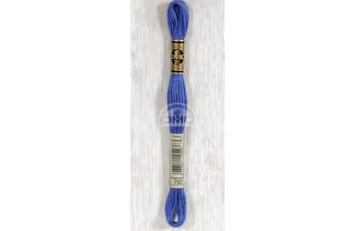 Borduurgaren - DMC Mouliné splijtzijde - blauw - 0792