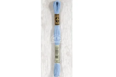 Nieuwe fournituren - DMC Mouliné splijtzijde - blauw - 0800