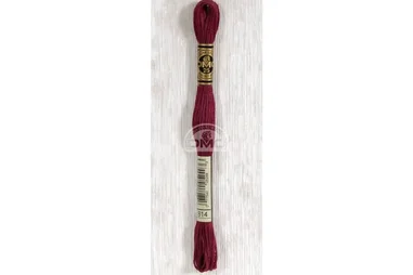 Nieuwe fournituren - DMC Mouliné splijtzijde - rood - 0814