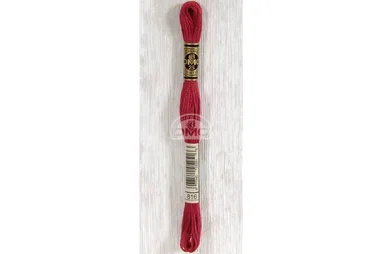 Nieuwe fournituren - DMC Mouliné splijtzijde - rood - 0816