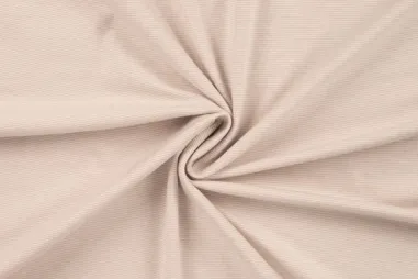 QJUTIE & the Qjutest 2025 stoffen - Tricot stof - strepen - zand - 2/3009-153