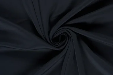 95% Polyester, 5% Elastan - Stretch stof - scuba - donkerblauw - 9129-008