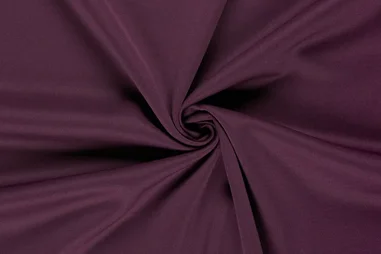 Aubergine stoffen - Tricot stof - punta di roma - aubergine - 24140-046