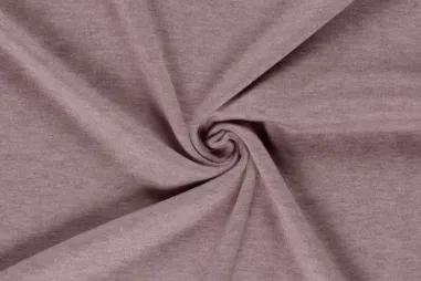 Mauve - Gebreide stof - brushed - melange - licht mauve - 24141-046