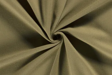 235gr/M² - Wafel katoen stof - wafel piqué - olijfgroen - 2904-026