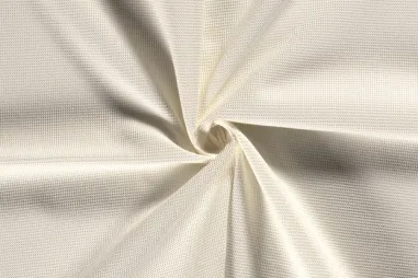 Viscose stof - linnenmix slub - gebroken wit - 13579-051 - Wafel katoen stof - wafel piqué - gebroken wit - 2904-051
