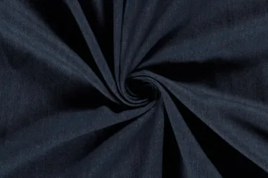 Spijkerstoffen en denim stoffen - Spijkerstof - denim - donkerblauw - 0400-008