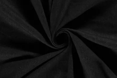 305gr/M² - Spijkerstof - denim - zwart - 0400-069