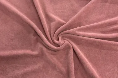 Blush roze stoffen - Badstof - rekbare badstof - blush - JT705